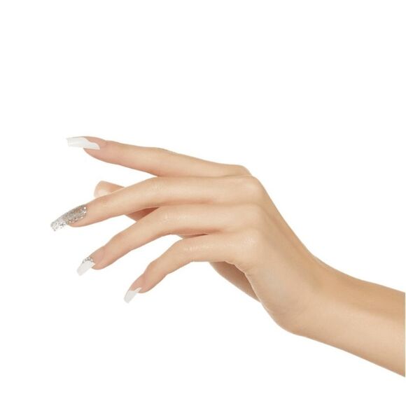 New! Kiss Classy Press On Nails, Glitter, Long - Picture 5 of 6